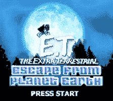 E.T. - Escape From Planet Earth Title Screen